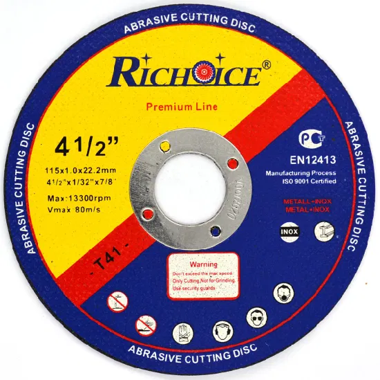 Richoice 115/125/150/180/230 мм металл/сталь/камень для угловой шлифовальной машины, шлифовальные отрезные диски, абразивный отрезной диск