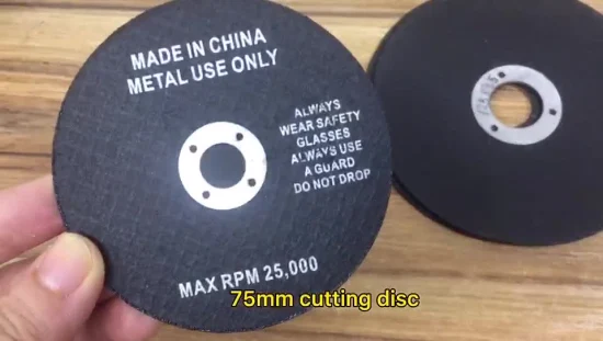 107*1*16 мм Супертонкий отрезной диск черного цвета для металла, углеродистой стали, легированной стали, нержавеющей стали и т. д.
